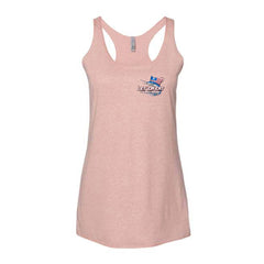 Ladies Desert Pink Angler Tank Top