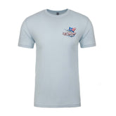 Light Blue Short Sleeve Fishing Tee
