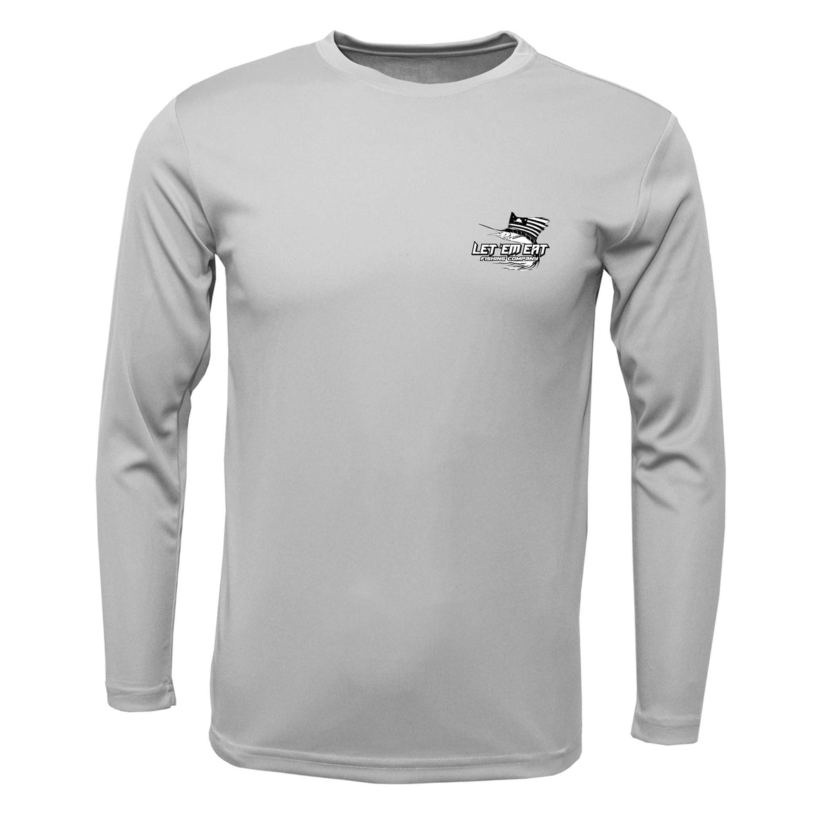 Silver Long Sleeve Performance Shirt