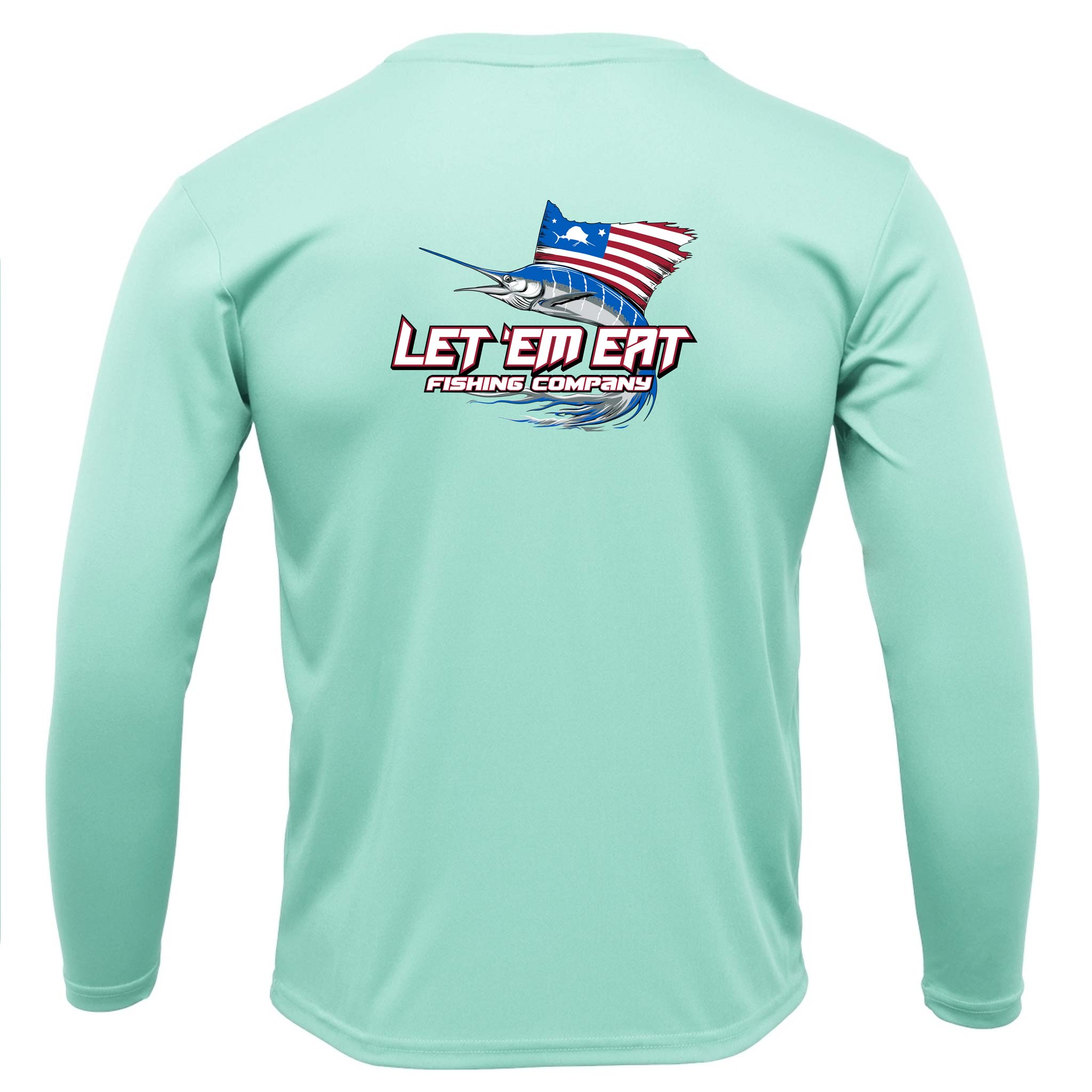 Sea Foam Long Sleeve Performance Shirt