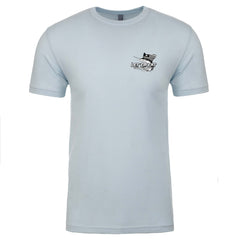 Light Blue Short Sleeve Fishing Tee