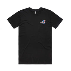 Jet Black Short Sleeve Fishing Tee