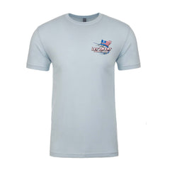 Light Blue Short Sleeve Fishing Tee