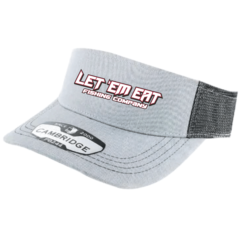 Light Grey Logo Visor - Essential Sun Protection Visor